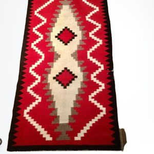 Authentic Navajo Blanket/Rug/Wallhanging. 45” L 29” W 1868-1889